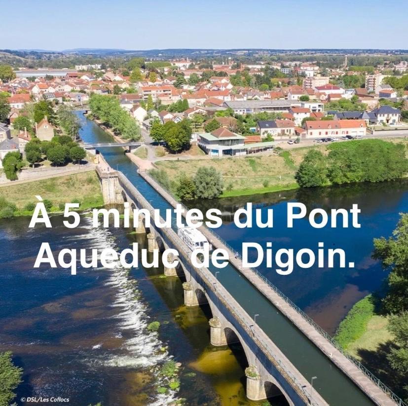 Les Pichies, T2 Maxou, Centre Ville. Digoin Extérieur photo